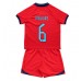 Billige England Harry Maguire #6 Børnetøj Udebanetrøje til baby VM 2022 Kortærmet (+ korte bukser)